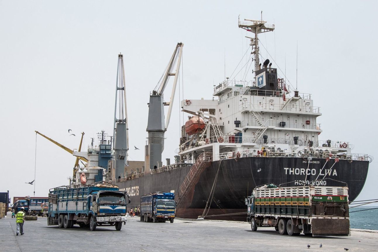 The Somaliland port of Berbera in 2018. A preliminary deal has been struck to give Ethiopia commercial and military access to the territory’s port in the Gulf of Aden. Photo: Mustafa Saeed/AFP/Getty Images
