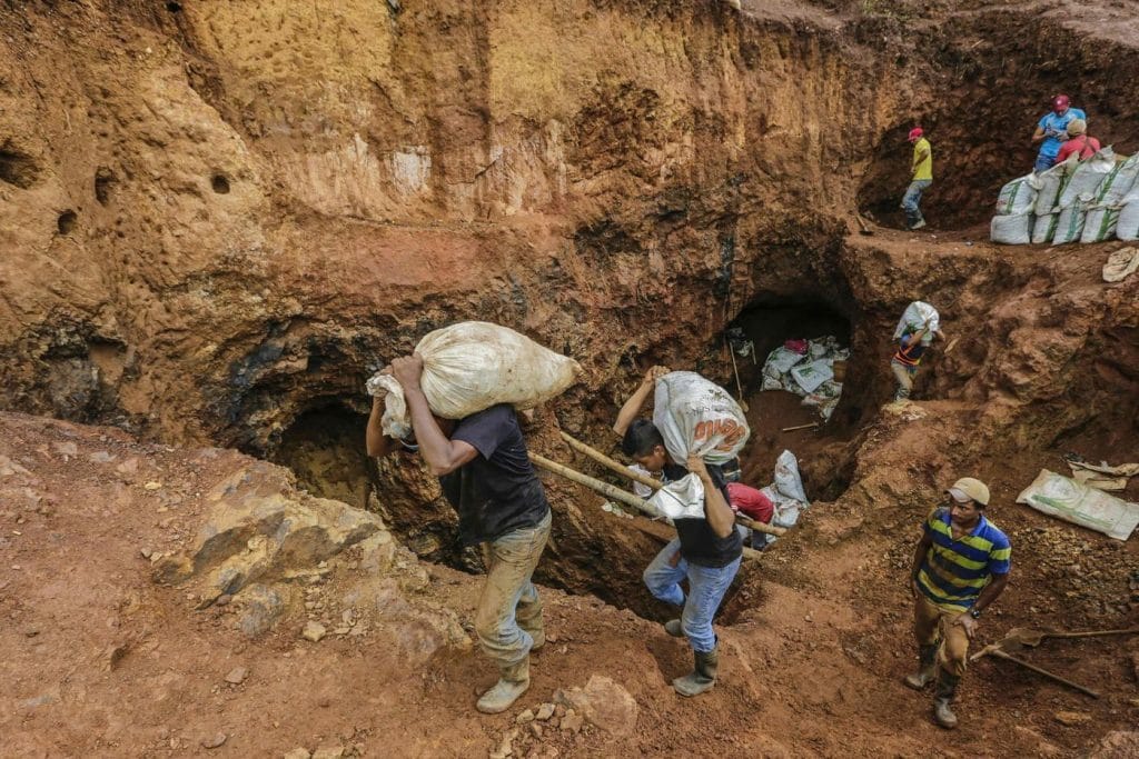 Nicaragua produces and exports some $900 million of gold, most of it to the US. Photo: Inti Ocon/Getty Images
